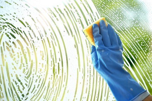 Professional carpet cleaning equipment ready for a domestic service appointment